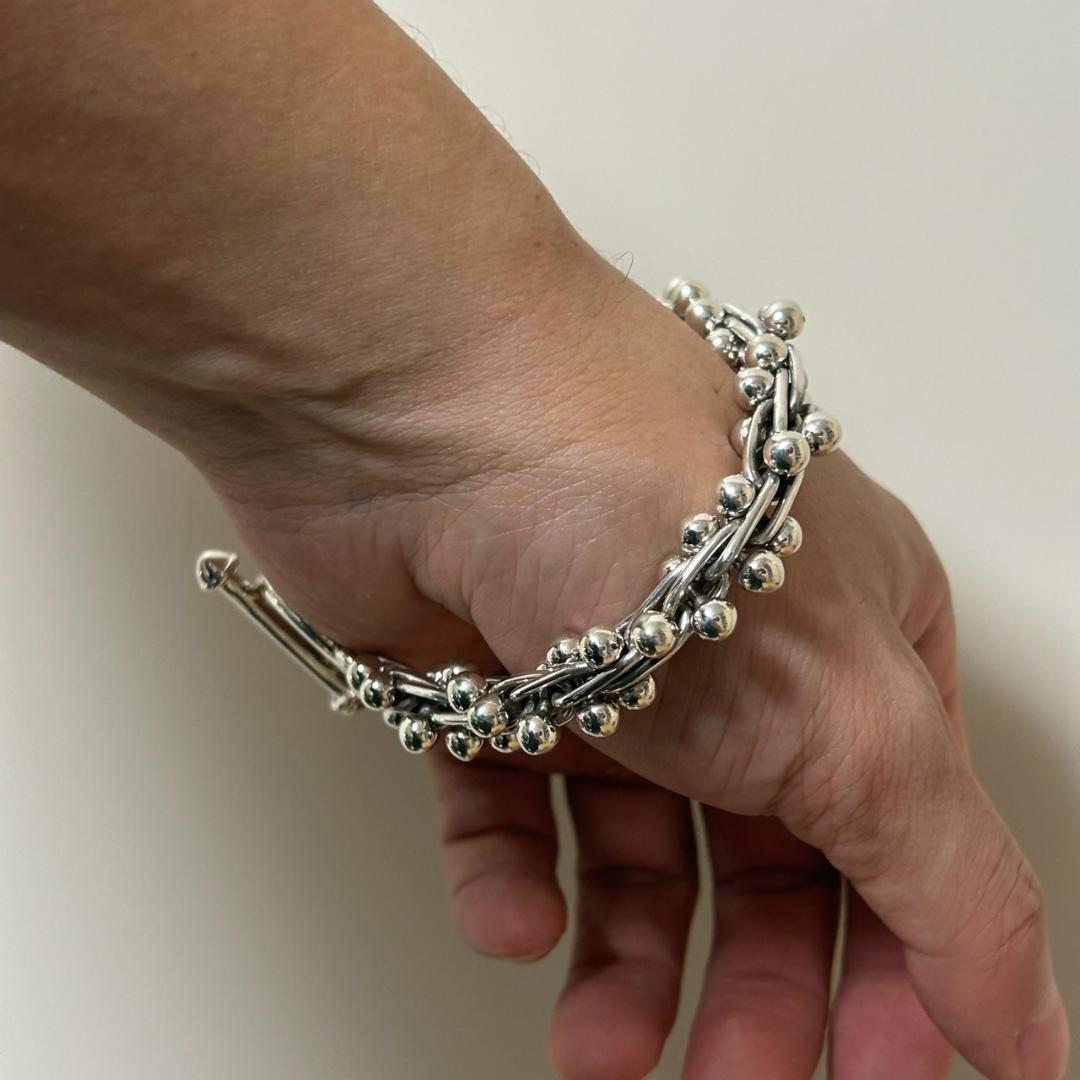 メキシコ製 MEXICO 23cm VINTAGE DNA ブレスレット 925