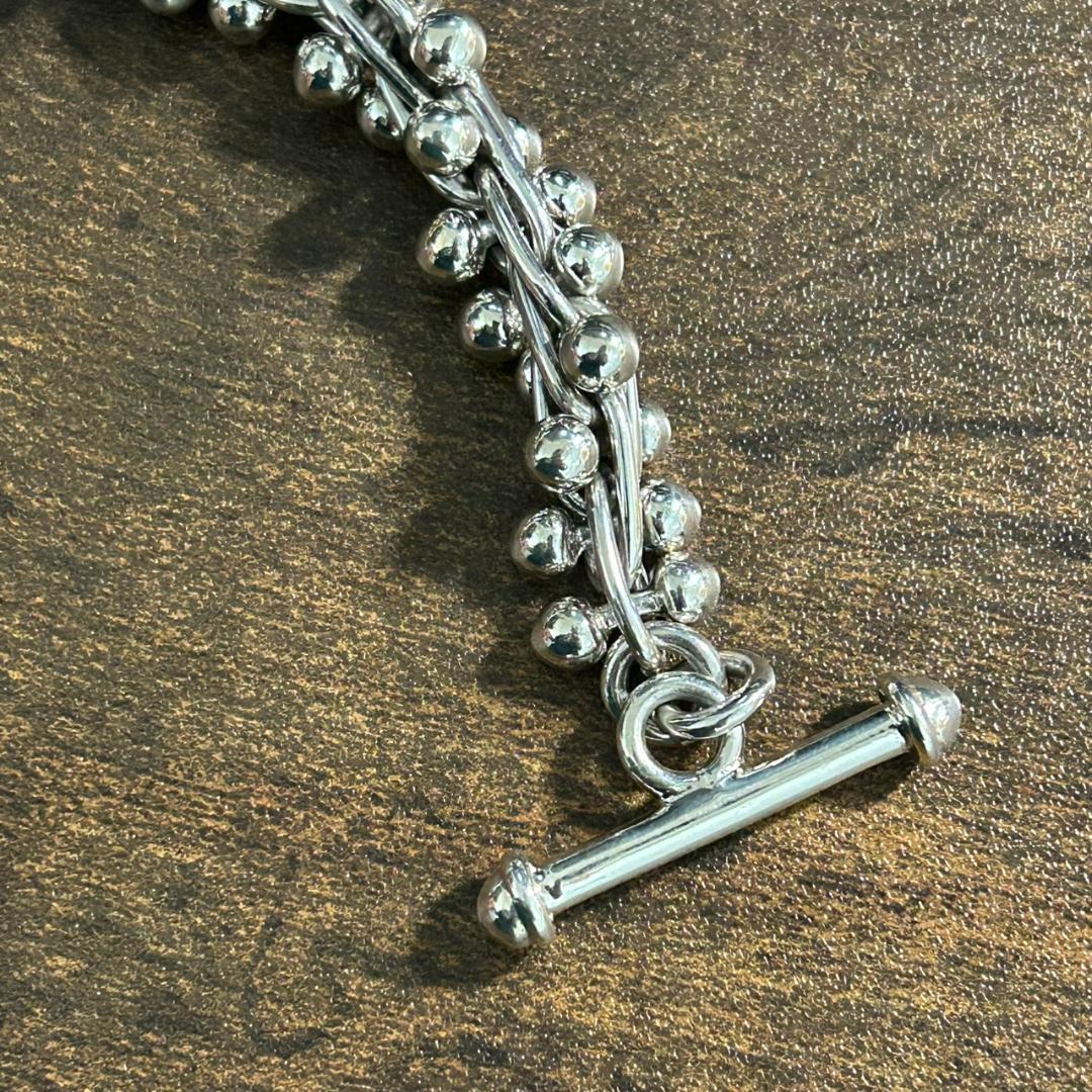 メキシコ製 MEXICO 23cm VINTAGE DNA ブレスレット 925