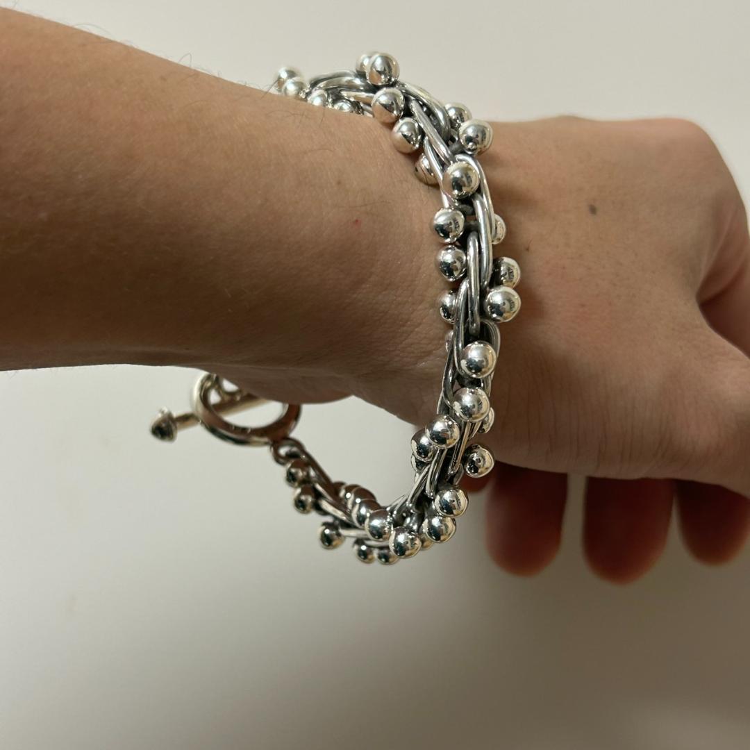 メキシコ製 MEXICO 23cm VINTAGE DNA ブレスレット 925