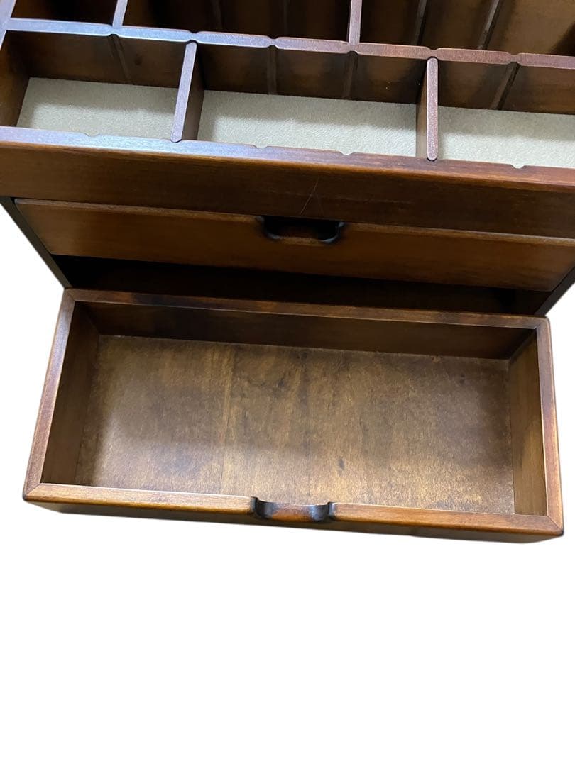 豊岡クラフト　こみだれ箱　文具収納　小物入れ　木製