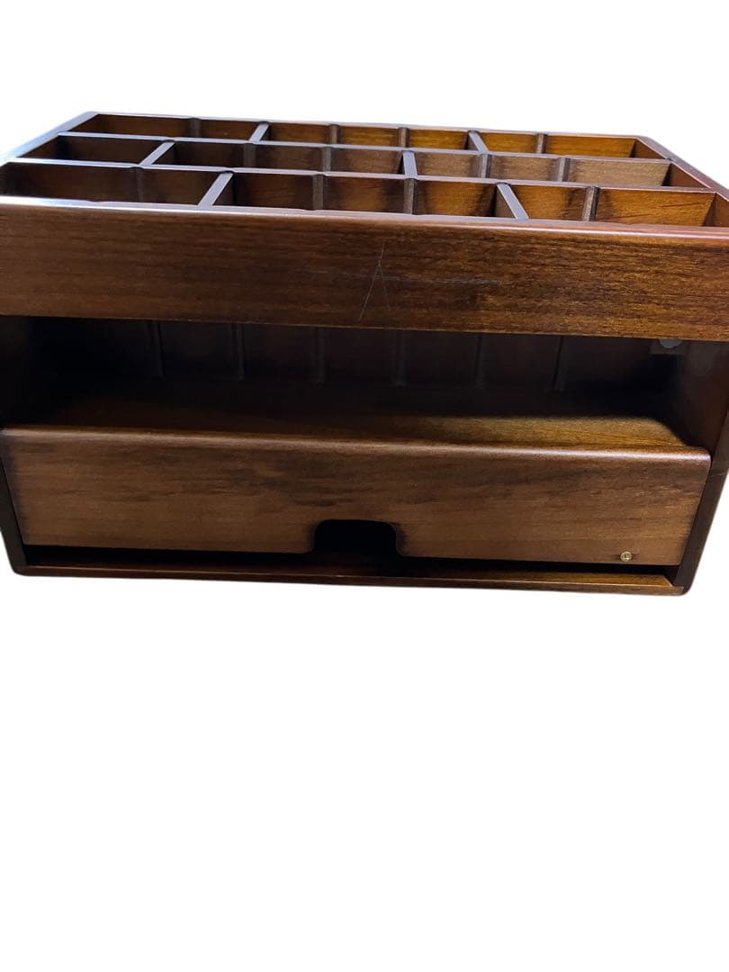 豊岡クラフト　こみだれ箱　文具収納　小物入れ　木製