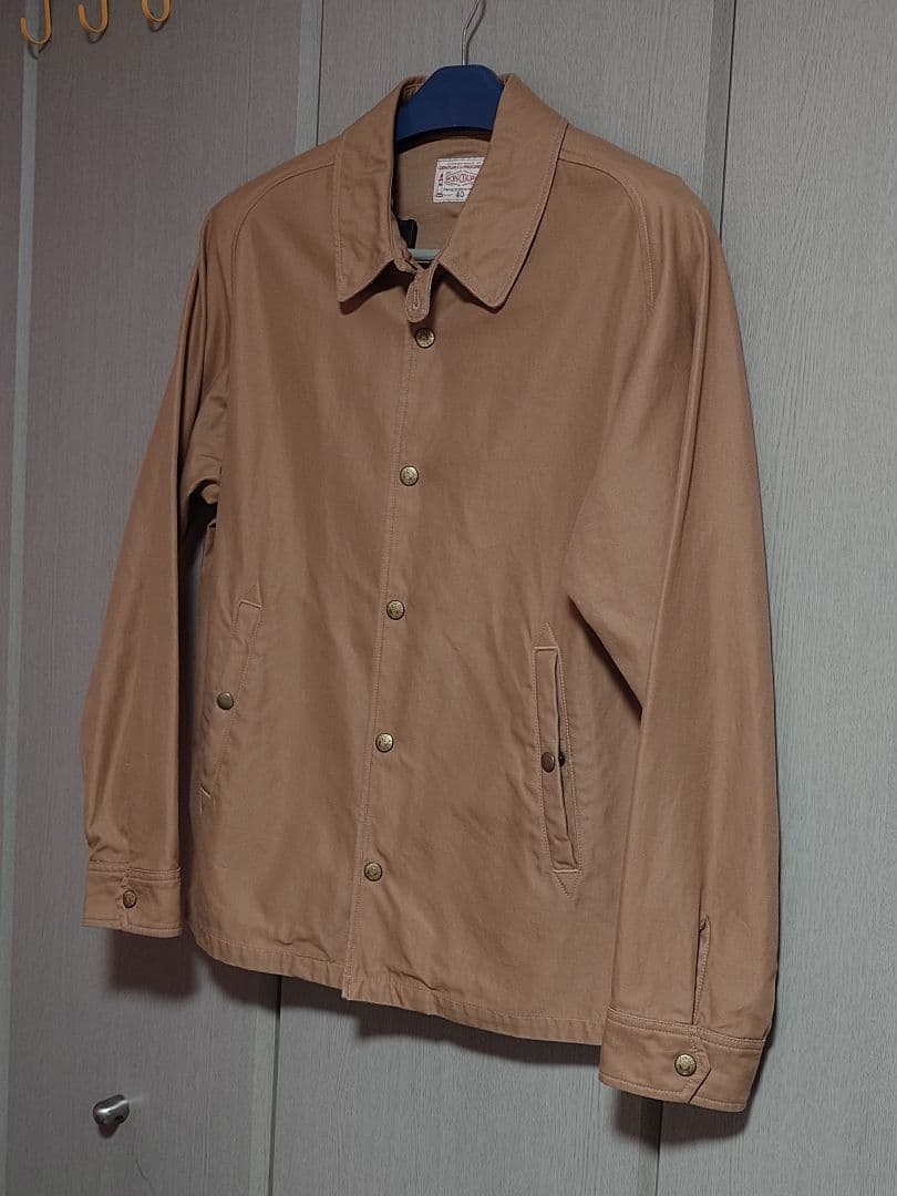 BONCOURA ハイカウントチノ　ワークコーチジャケット　コーチジャケット