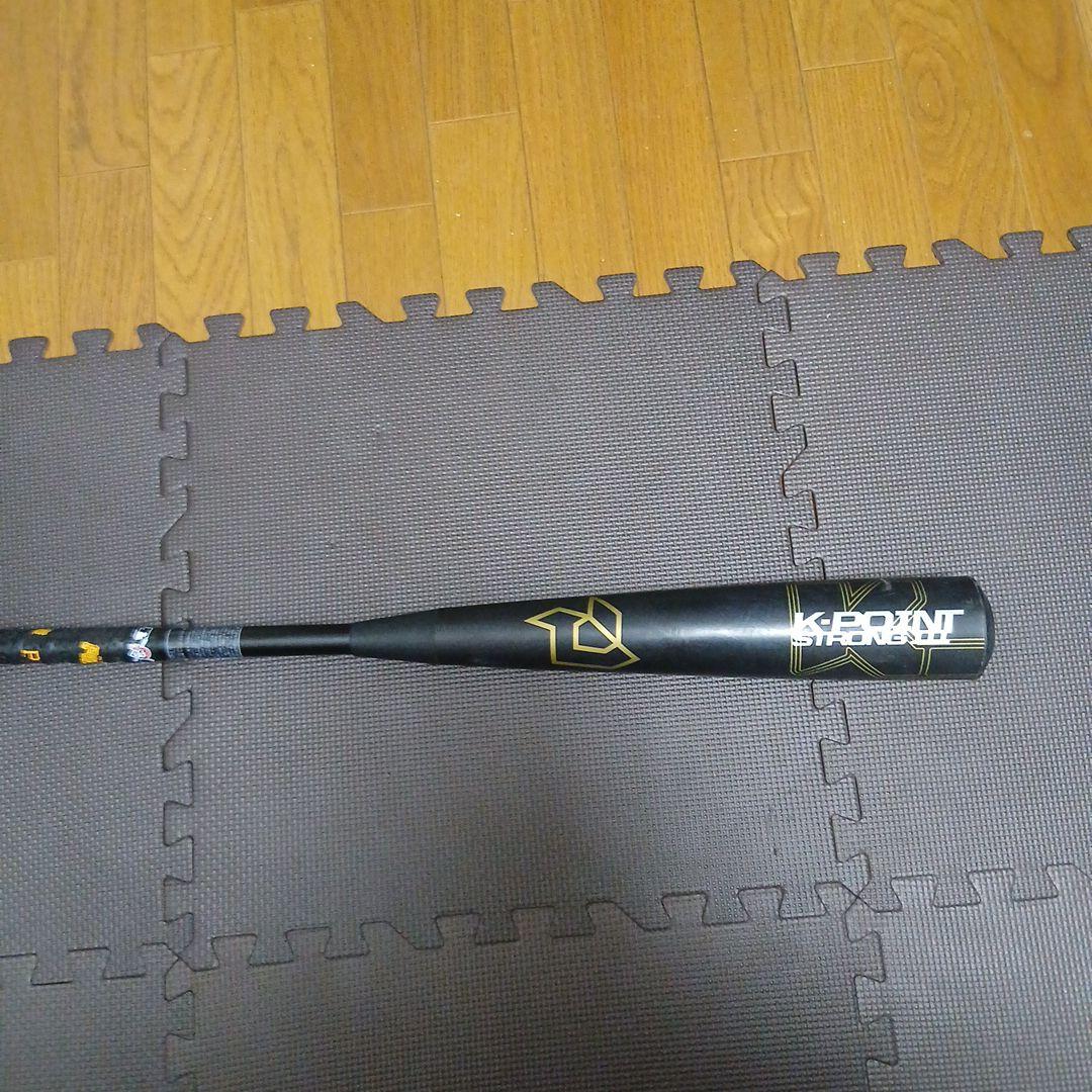 Kポイントストロング3 バット ブラック/ゴールド