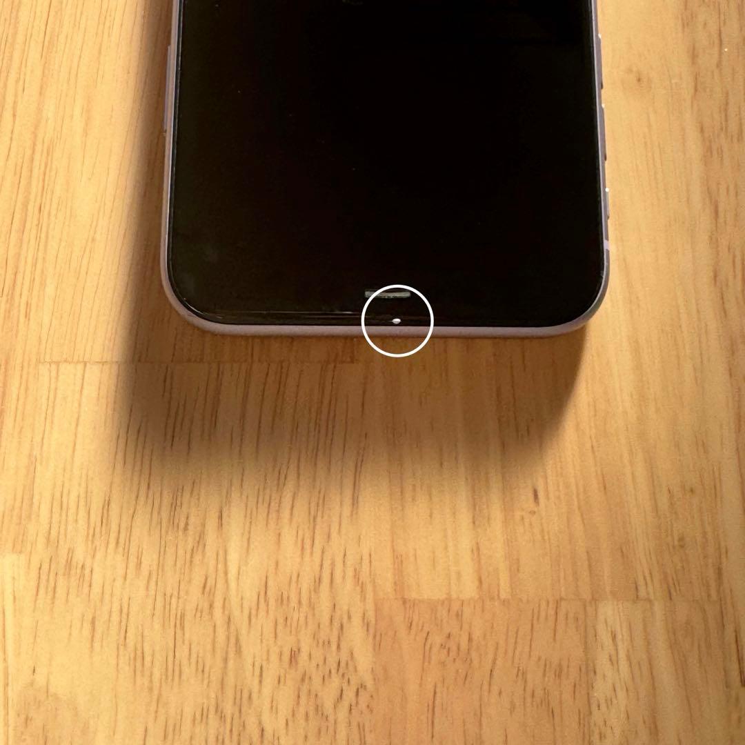 Apple iPhone 11 パープル 本体 箱付 64GB 85%