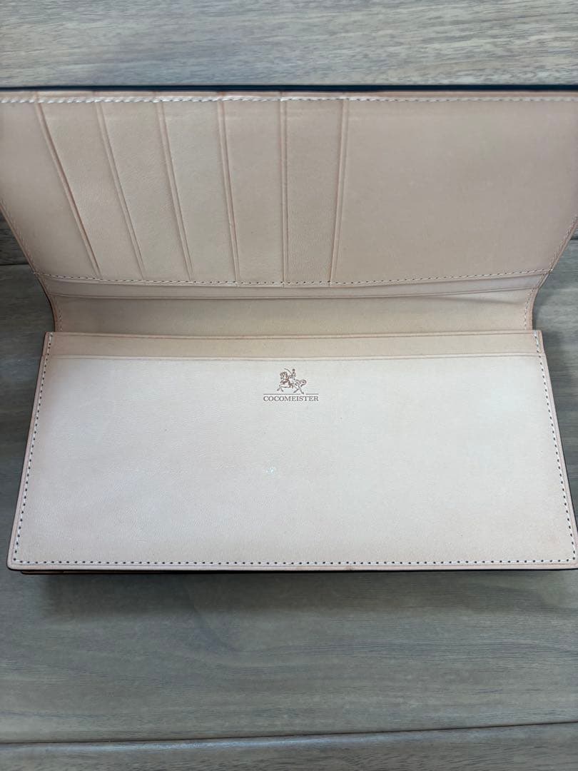 ココマイスター　ブライドル・ブレンデルウォレット　モスグリーン