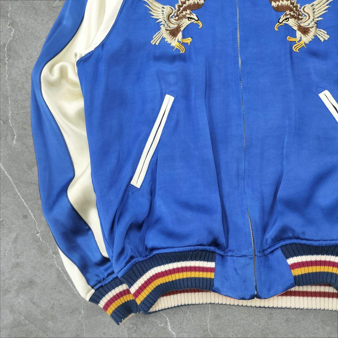 弁髪 日本製 フラットヘッド リバーシブル スカジャン M