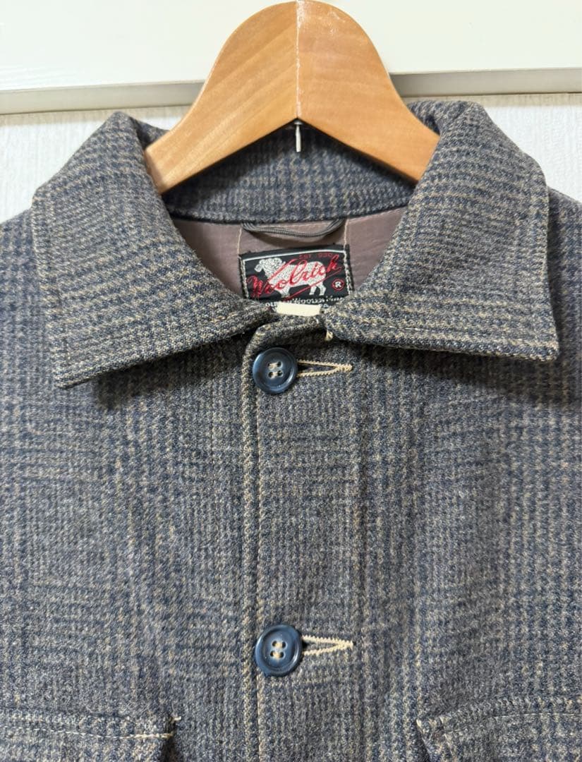 50s Woolrich ジャケット　ネルシャツ　ウール　　ヴィンテージ