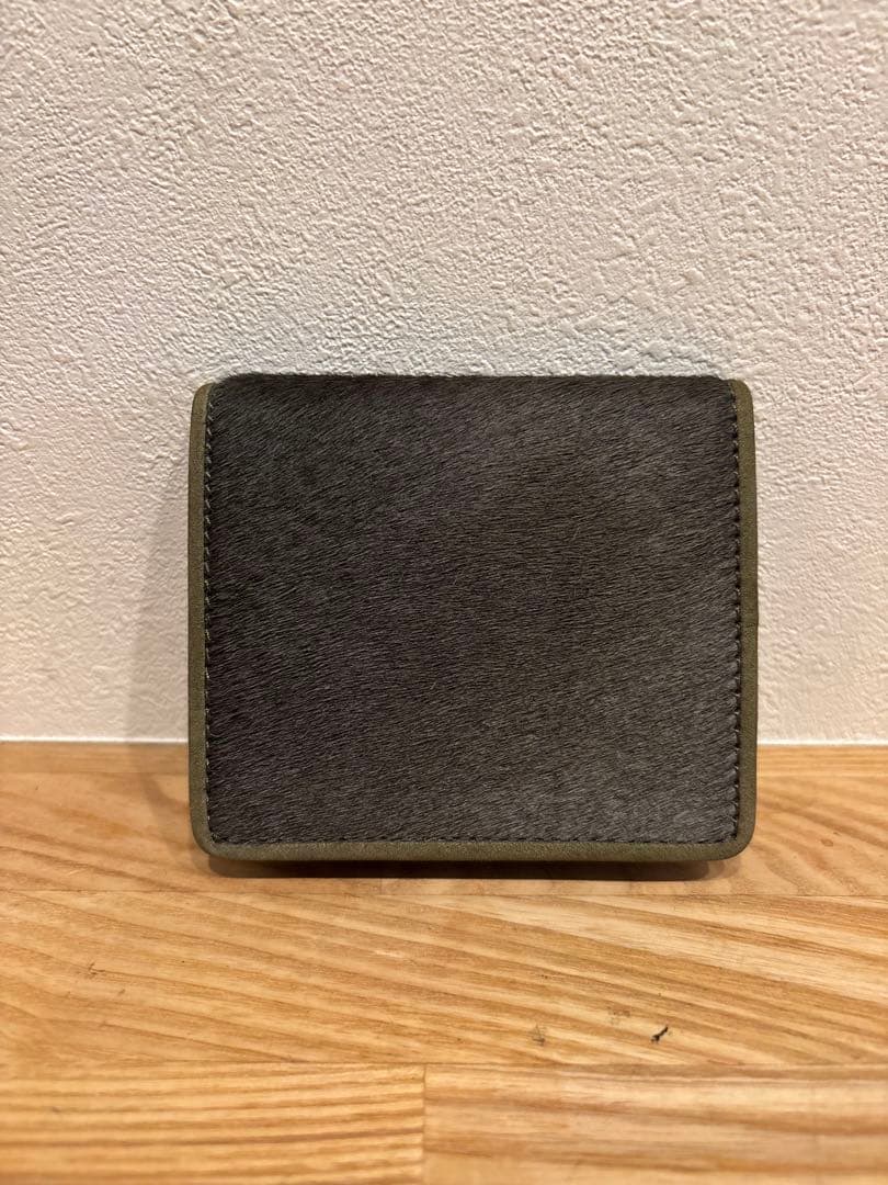 DIRK BIKKEBERGS 馬革　ハラコ　ケース　ダークビッケンバーグ