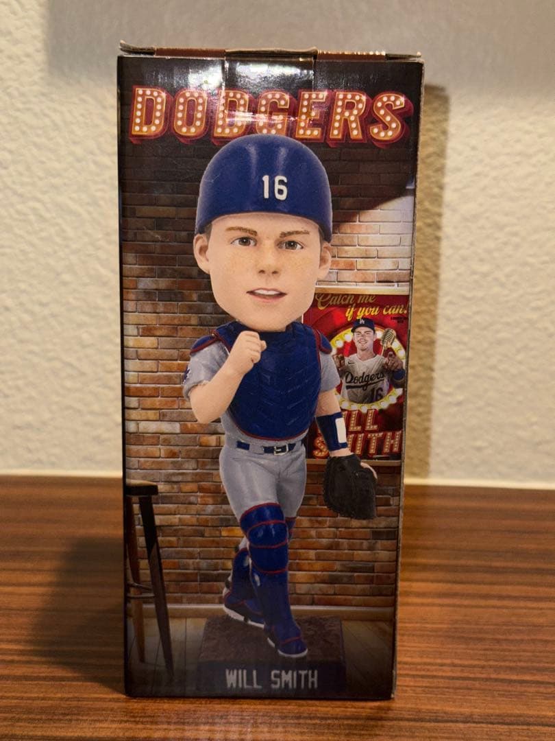 ウィル・スミス ボブルヘッドフィギュア ドジャース
