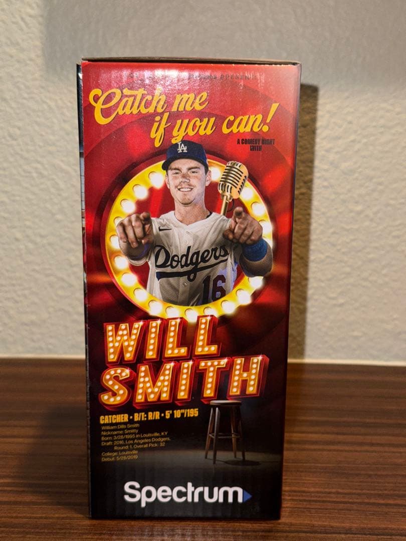 ウィル・スミス ボブルヘッドフィギュア ドジャース