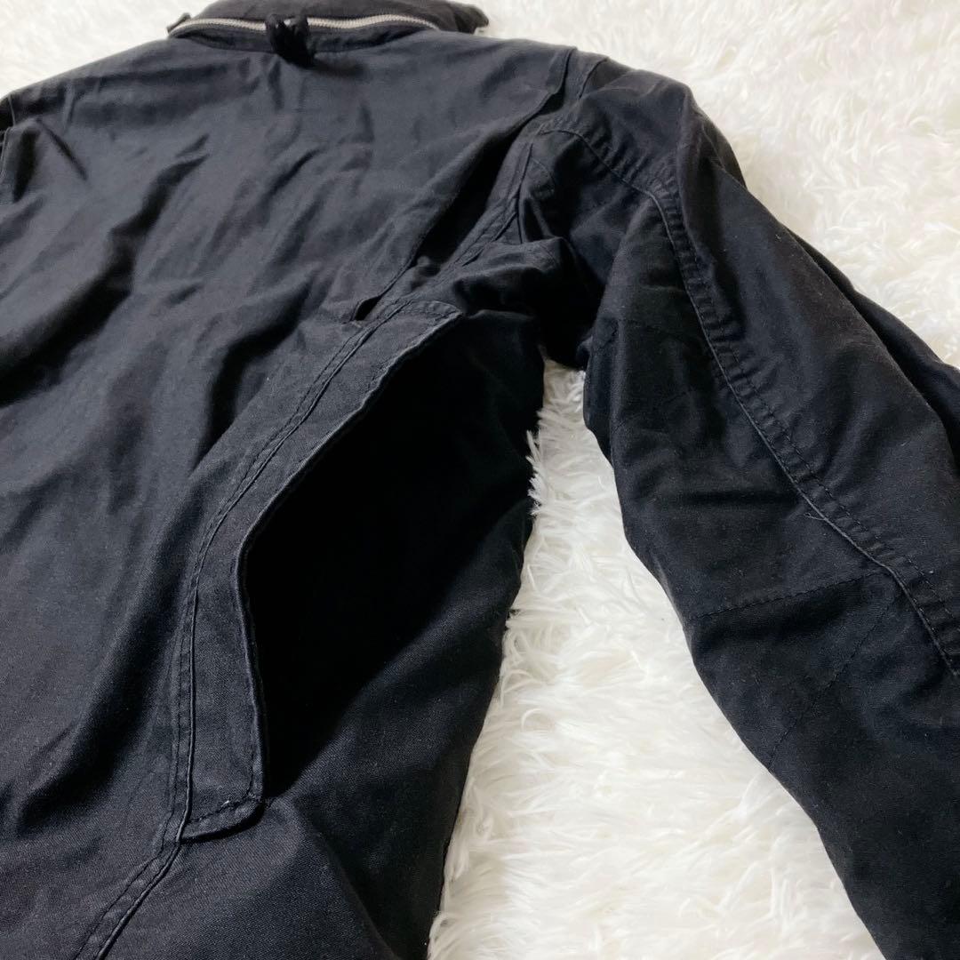 エンジニアードガーメンツ ハンティングジャケット 黒 USA製 フード S