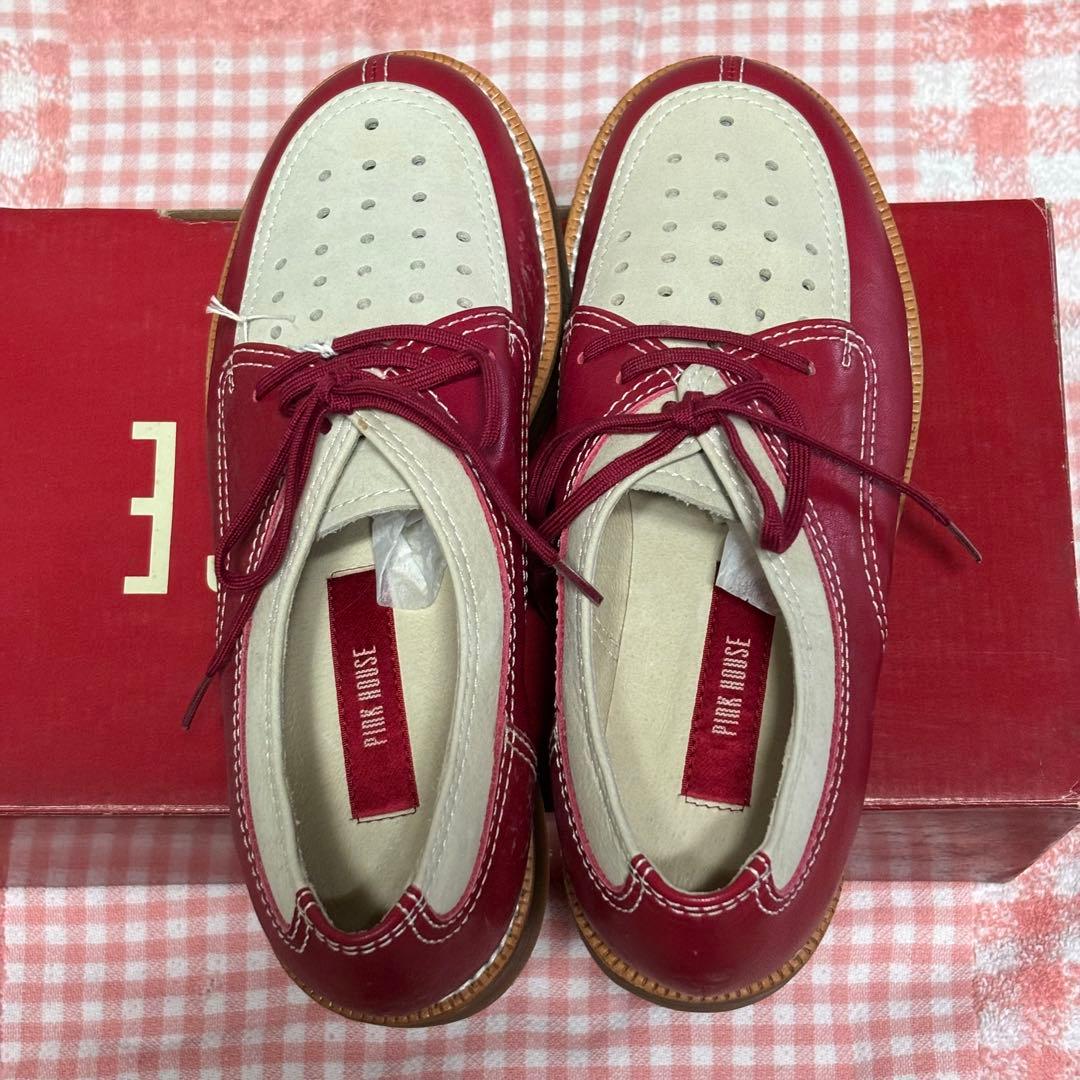 《本日のみのお値引き》【新品】ピンクハウス　パンチングコンビシューズ　Mサイズ