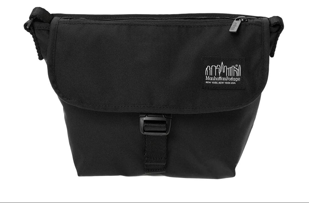 【美中古】マンハッタンポーテージブラックレーベルスタンダードメッセンジャーバッグ