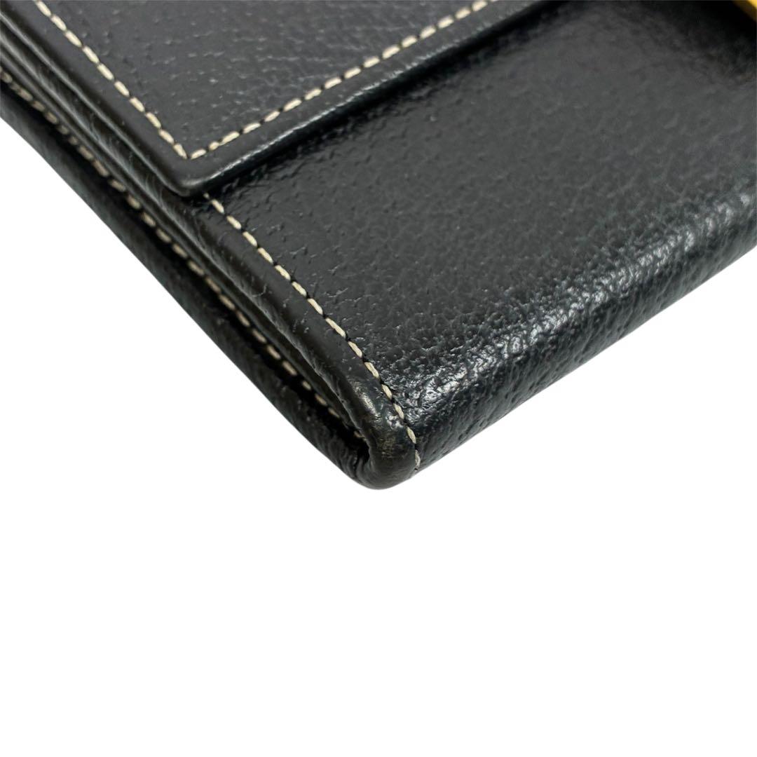 FENDI 二つ折り財布 ブラック