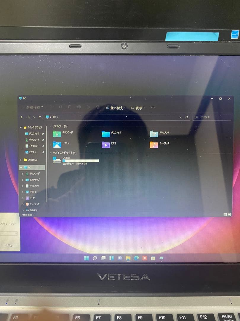 VETESA 8GBメモリPC 本体