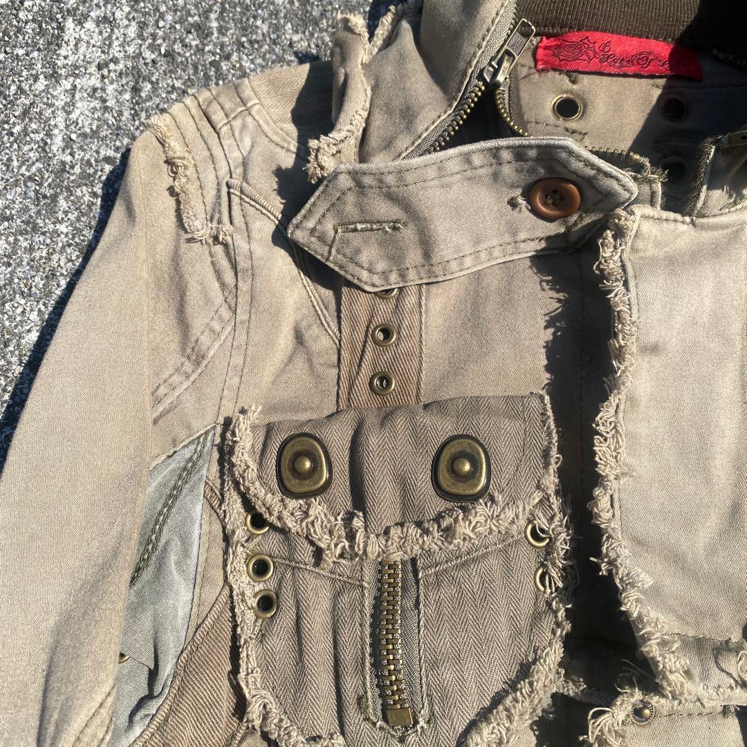 90’s ギミック ジャケット フェアリーグランジ Y2K マクブリング