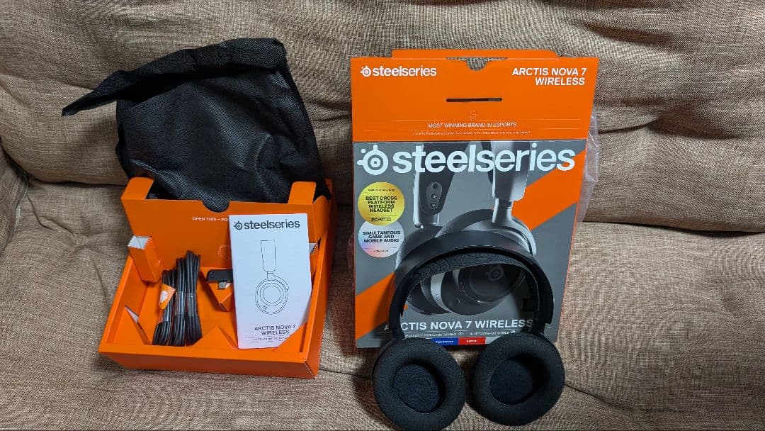 ヘッドホン SteelSeries Arctis Nova 7 Wireless