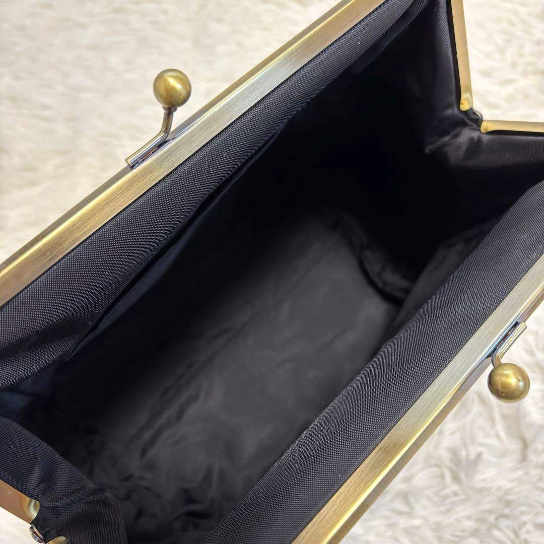 極美品★AYANOKOJI　あやの小路　がま口ショルダーリュック　2way