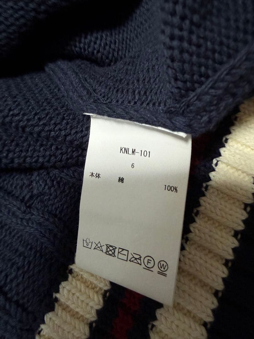 CIOTA ciota シオタ　Cricket Sweater チルデン　ニット