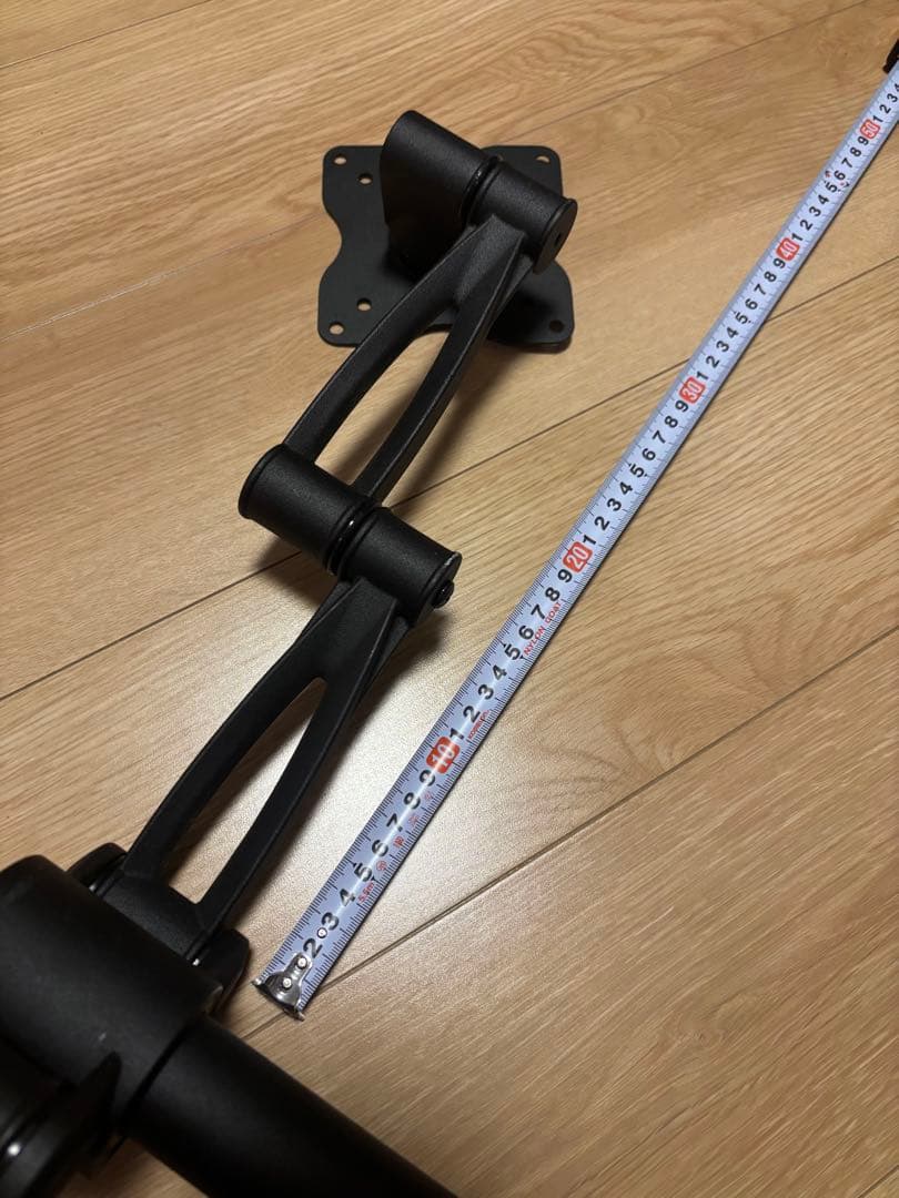 限定値下 デュアル モニターアーム ディスプレイアーム ブラック