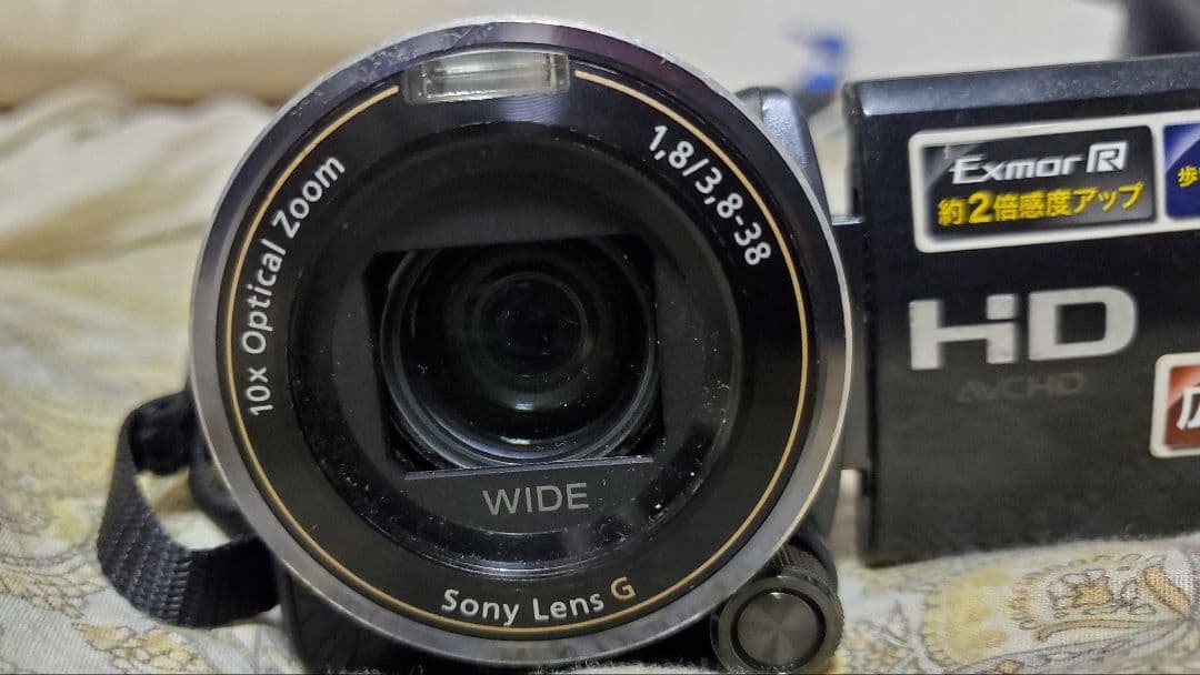 ソニー　HDR-XR550V　動作します