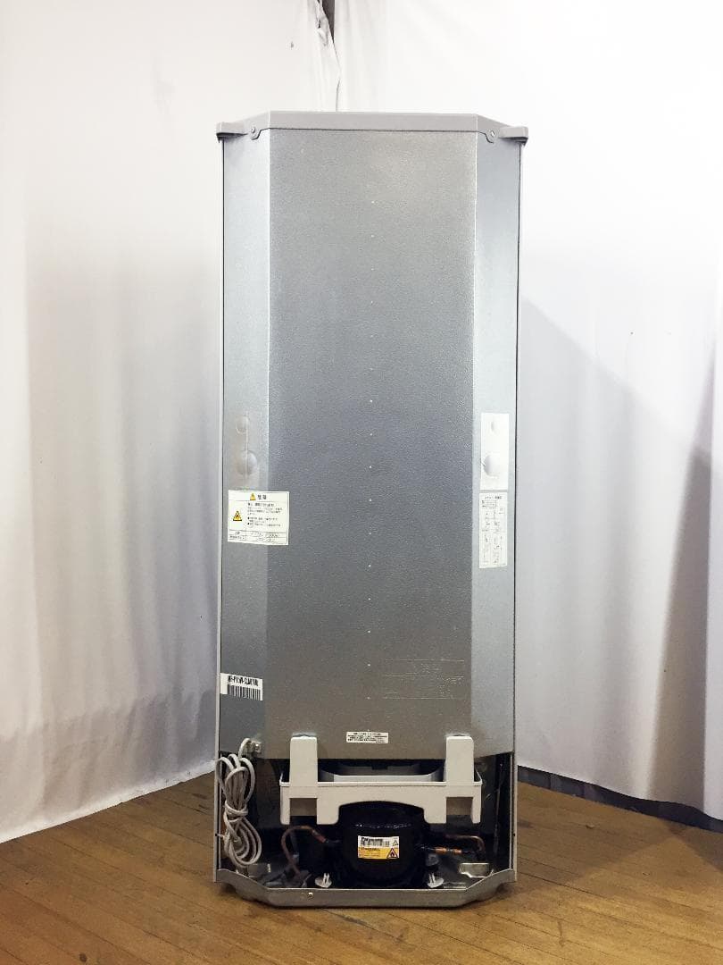 送料無料★◆中古★三菱 ラウンドカット 2ドア冷蔵庫 MR-P15W