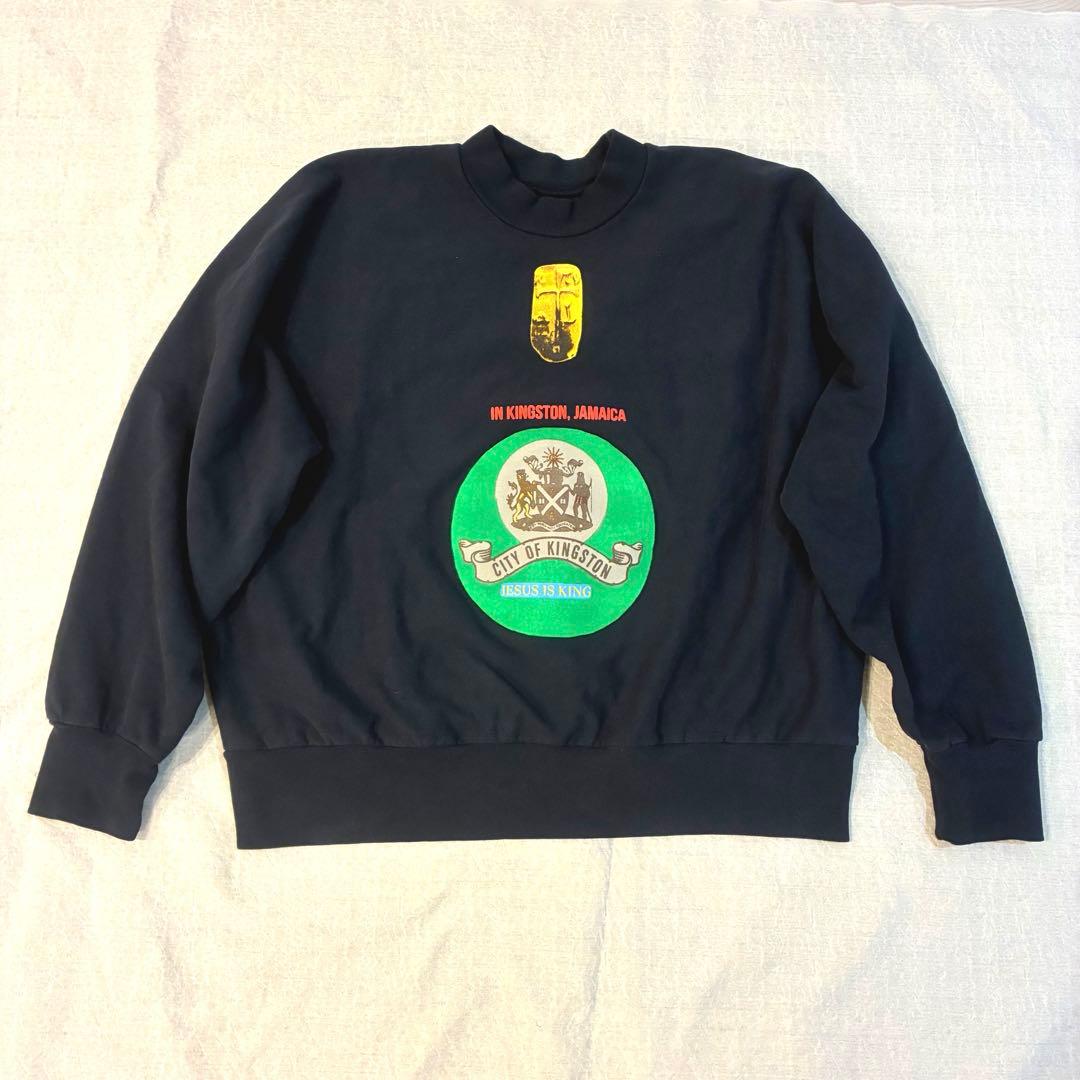 Kanye West Jesus Is King スウェット　黒紺
