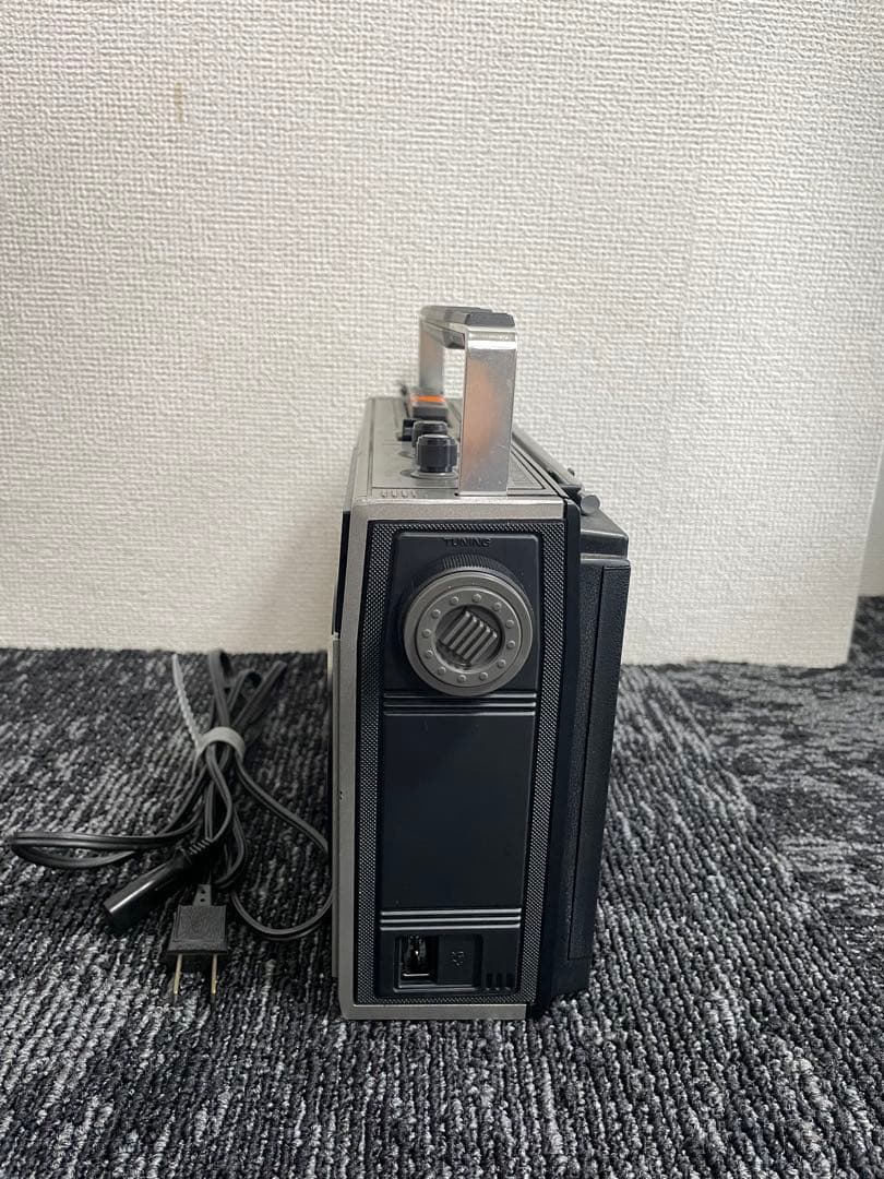 昭和レトロ HITACHI ラジカセ TRK-5110 タグ付き 動作品