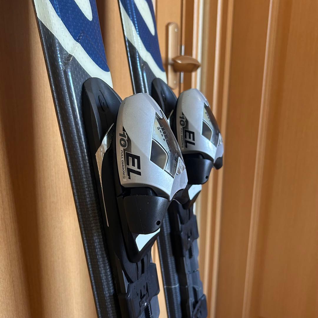 【elan】スキー板A04/152cm ビンディング ストック3点セット