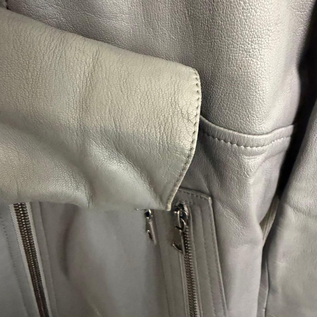 こさめさん専用セオリー 羊革 シングル レザージャケット ぐれー