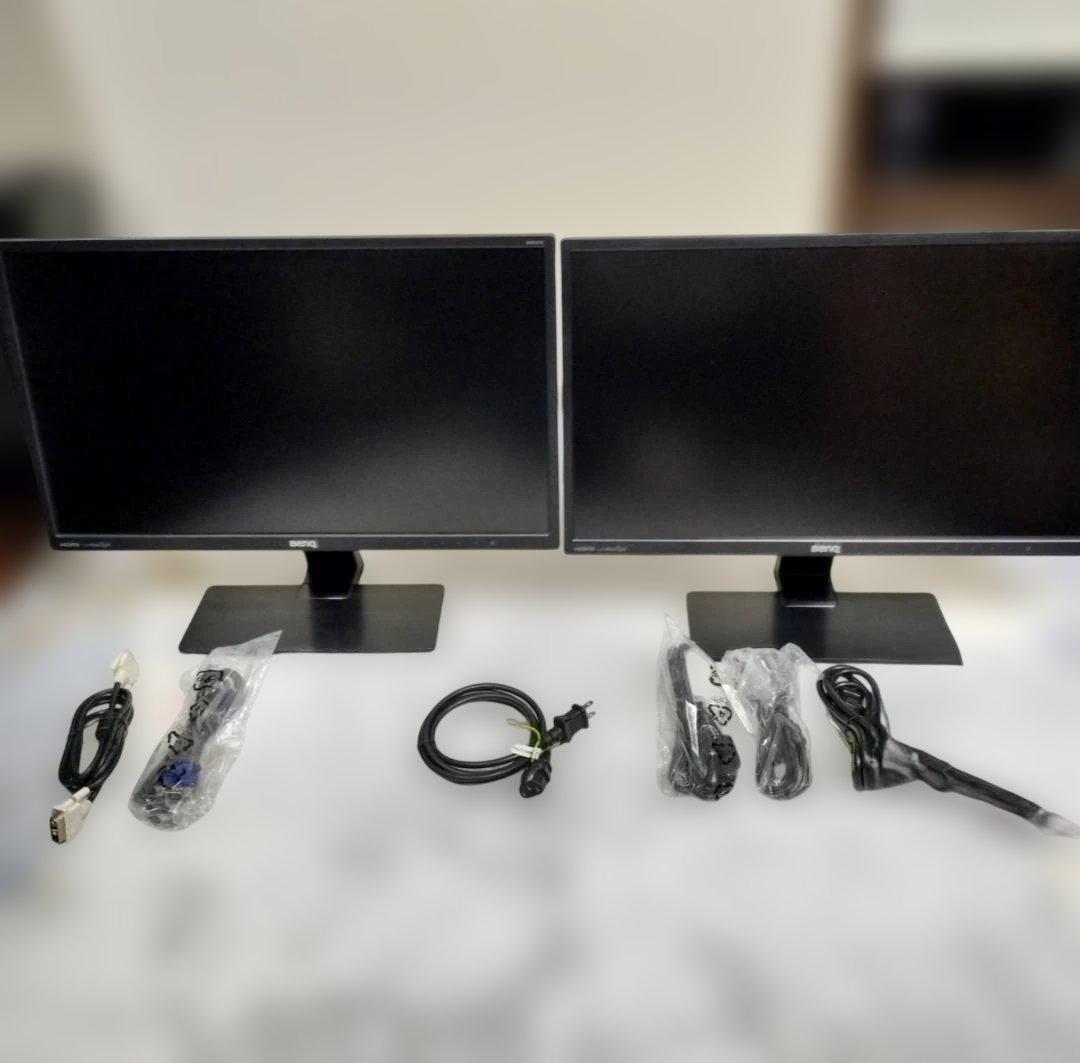 BenQ GW2470HL ディスプレイ 2台セット