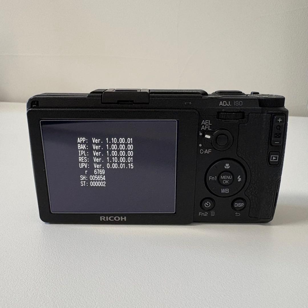 【美品】RICOH GR2 ※シャッター回数5,654 フラッシュ回数2