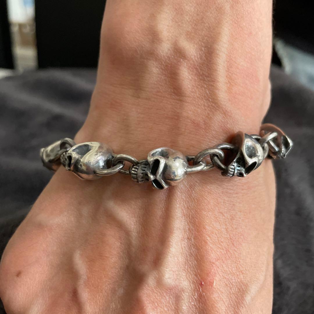 最終値下げ♥スカル・ブレスレット・シルバー925・950♥