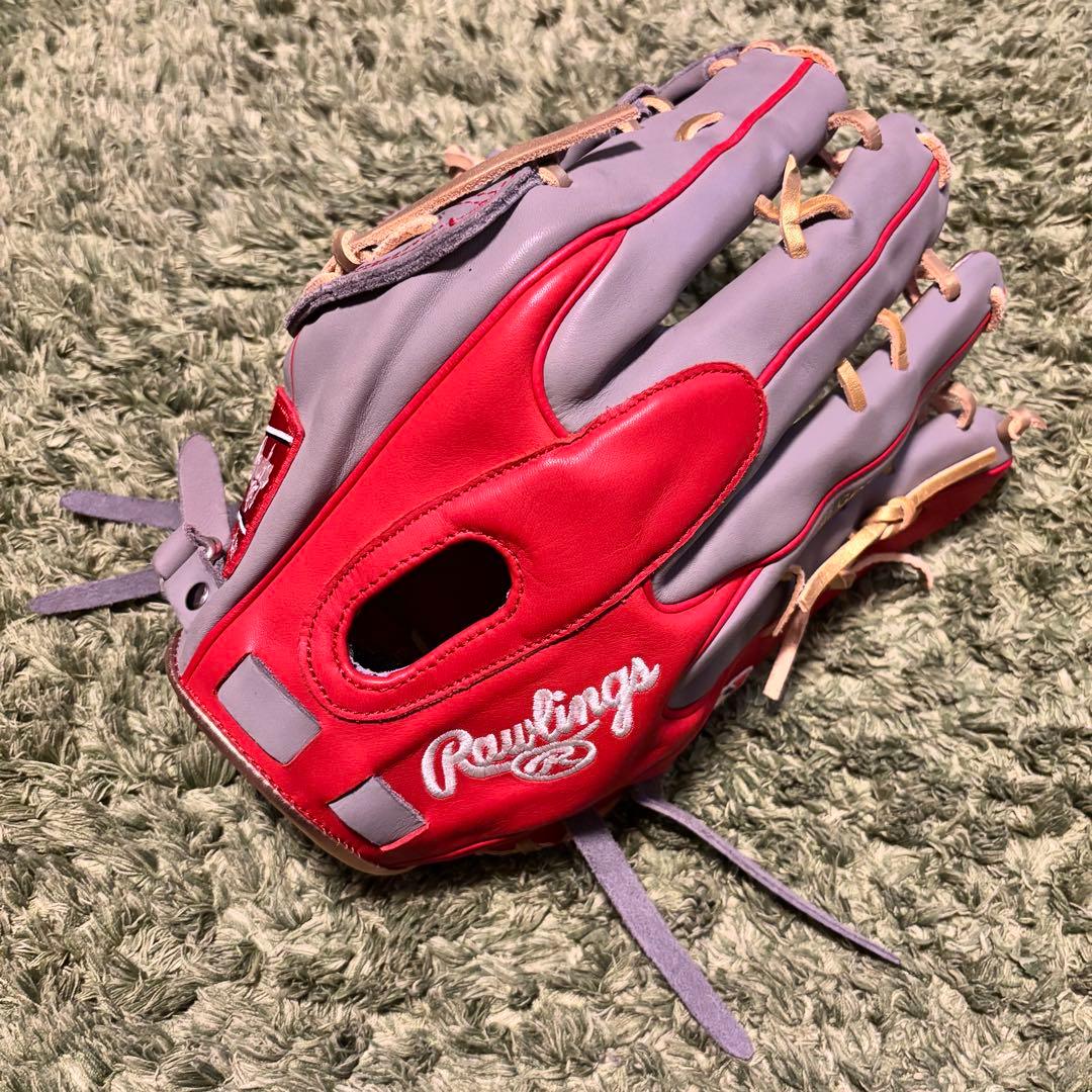 ローリングス　外野用グローブ　左投げ用　軟式　HOH GR3HMY795FW