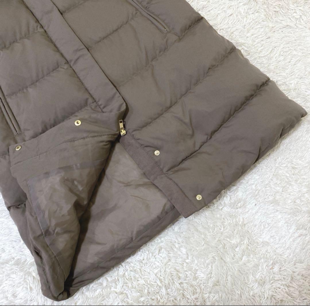 B:MING by BEAMS 河田フェザー ロングダウンコート