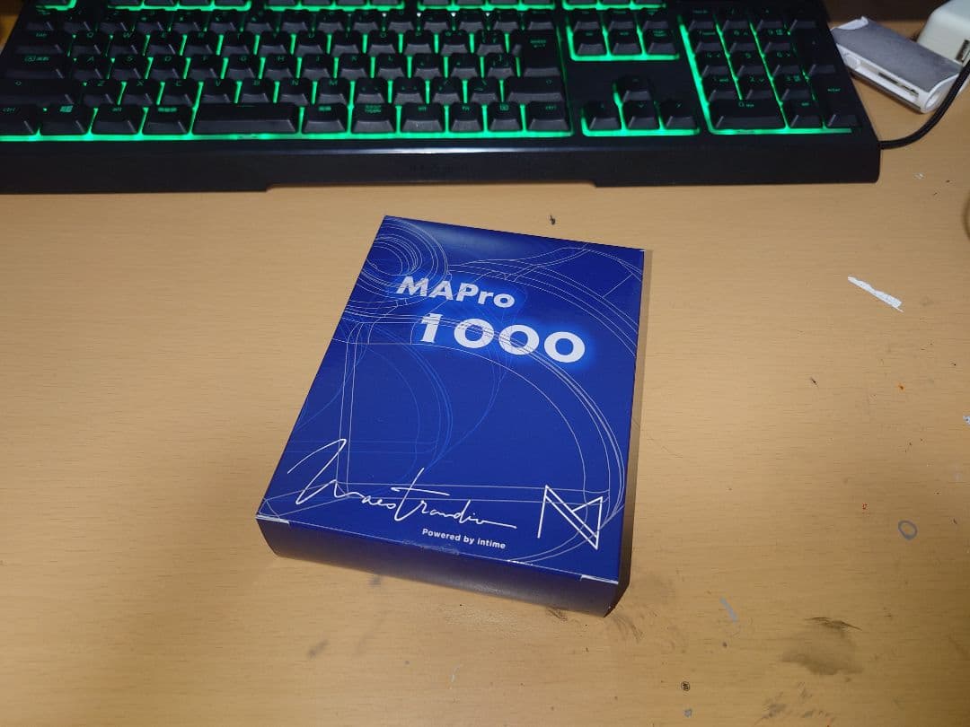 マエストロオーディオ MAPro 1000 有線イヤホン