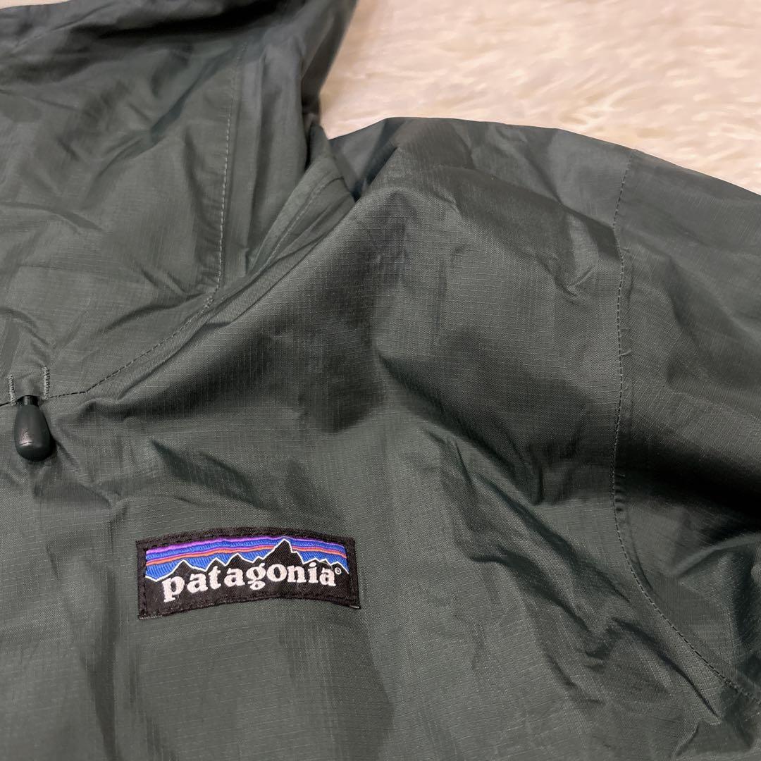 patagonia トレントシェルジャケット　XS グリーン　マウンテンパーカー