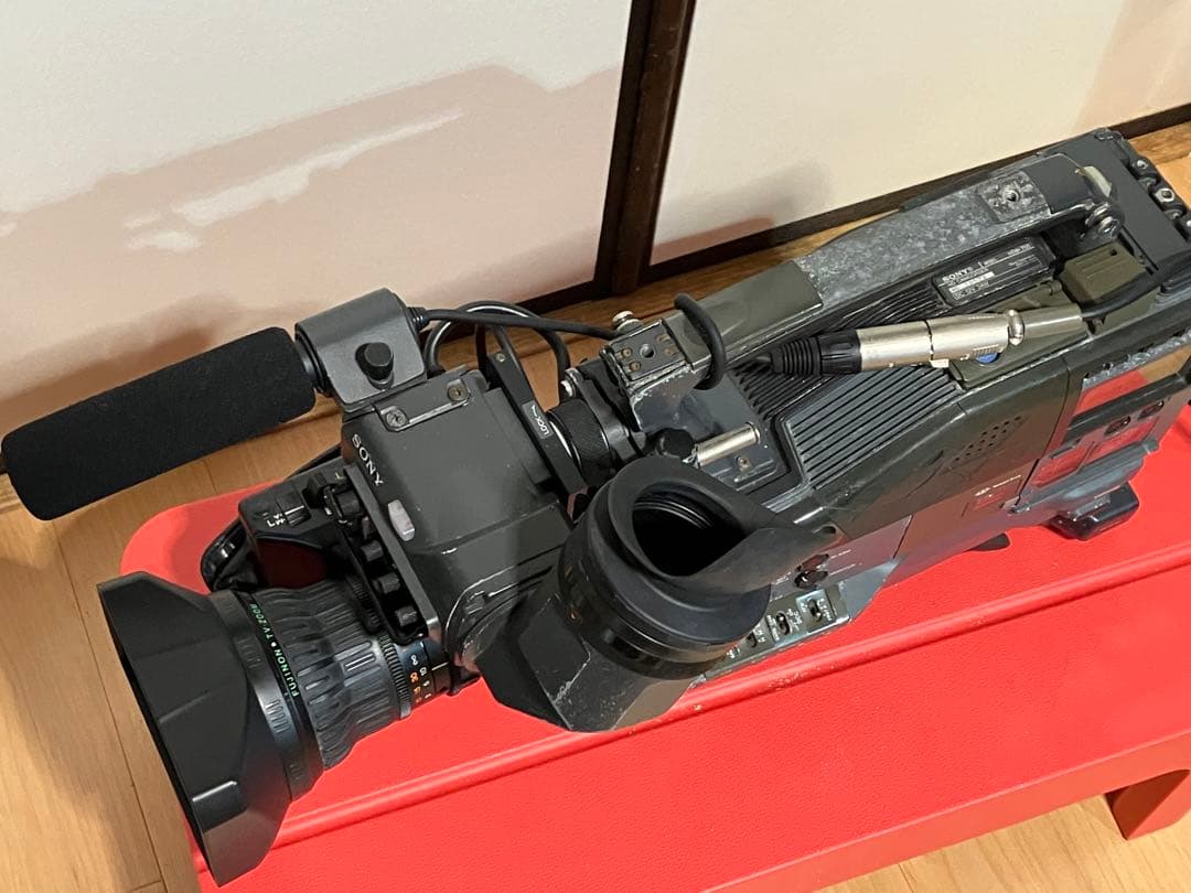 【ジャンク】ソニーHDCAMカムコーダーHDW-750（ケース付き）