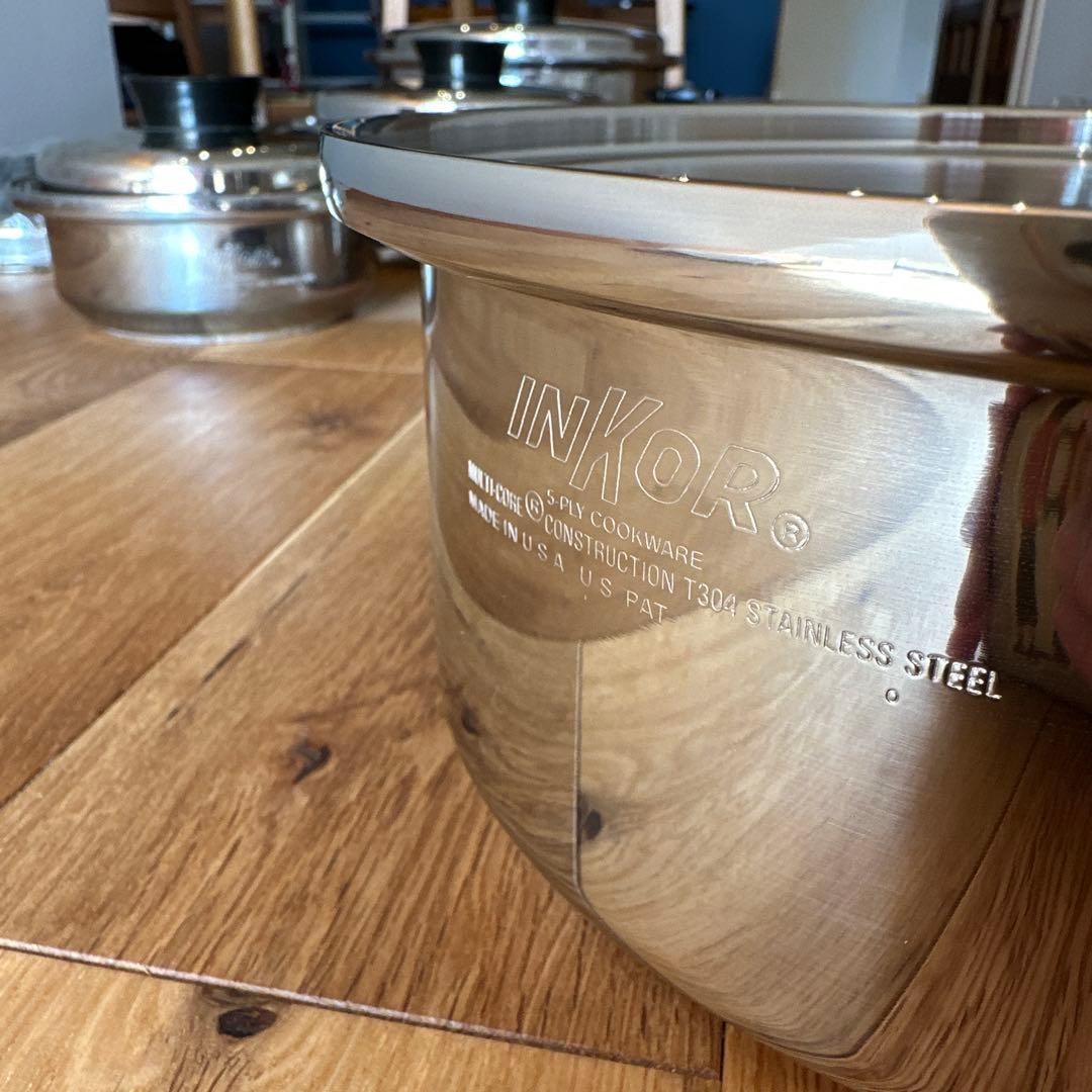 INKOR(インコア)手鍋セット／一部使用品あり