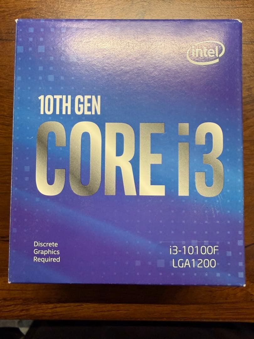 CPU Intel Core i3-10100F 10th Gen CPU