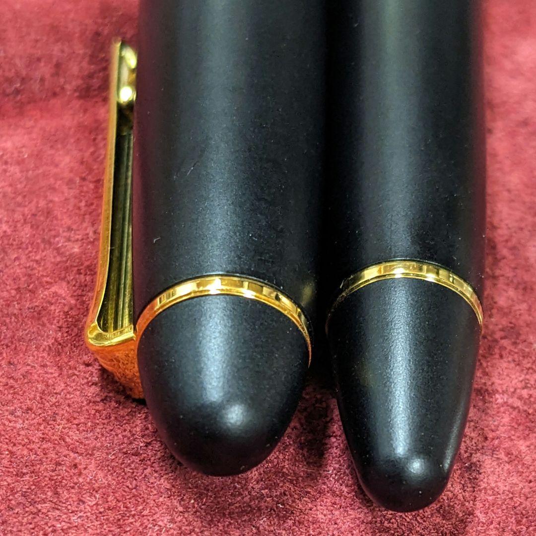 稀少マット梨地 SAILOR プロフィット21万年筆 黒/ゴールド 21K
