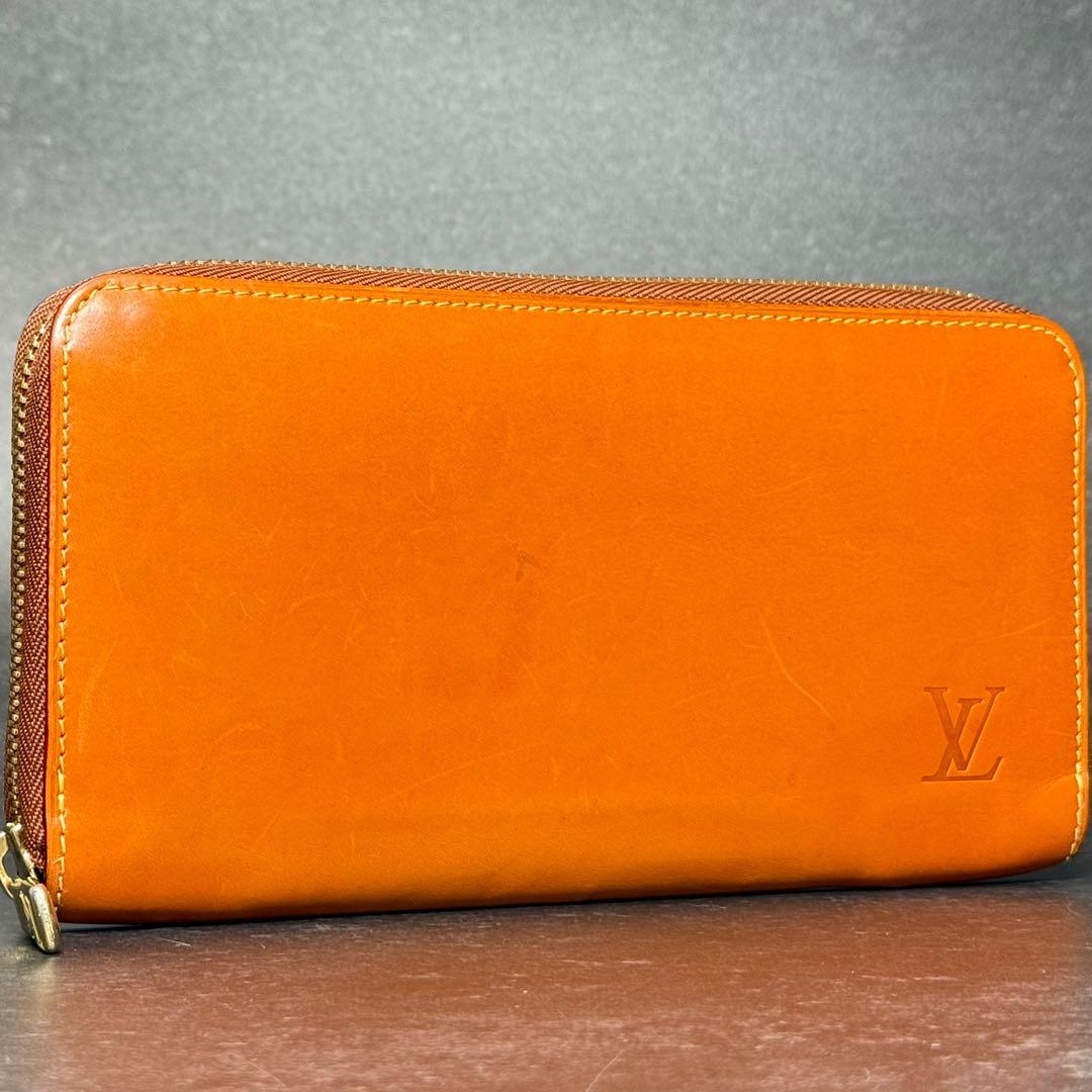 極上品 超激レア ルイヴィトン ノマド キャラメル ジッピーウォレット 長財布