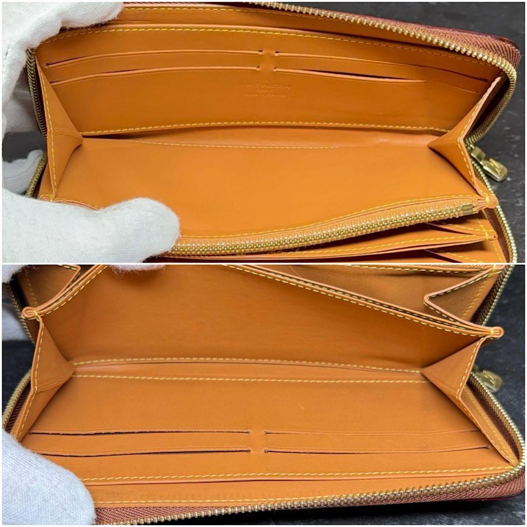 極上品 超激レア ルイヴィトン ノマド キャラメル ジッピーウォレット 長財布