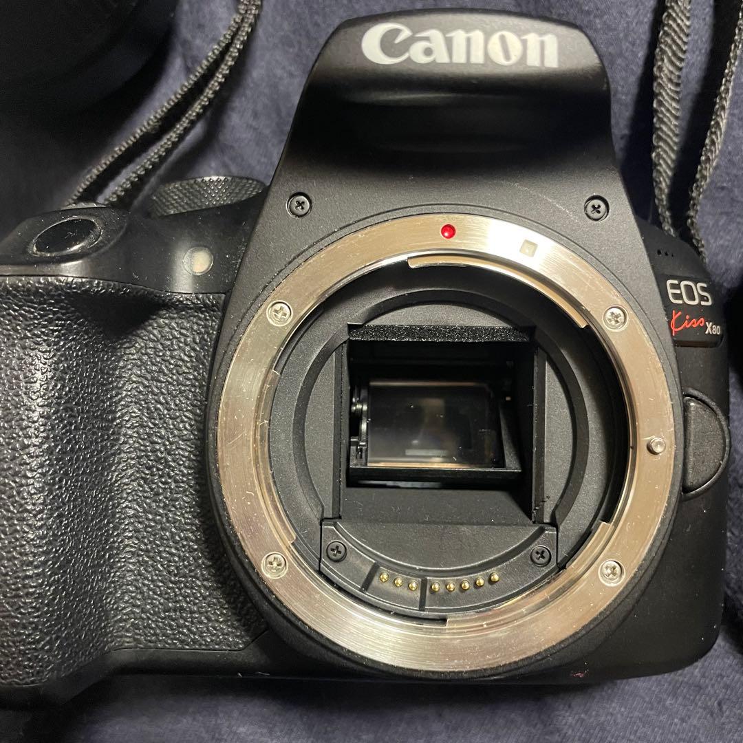 【スマホ転送可】Canon EOS Kiss X80 本体と付属品