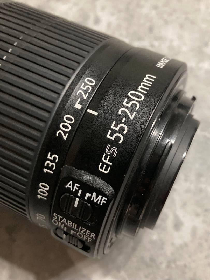 ⭐️美品⭐️ Canon EF-S 55-250mm IS II望遠レンズフード付き