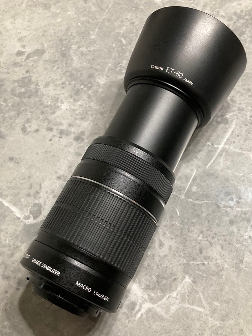 ⭐️美品⭐️ Canon EF-S 55-250mm IS II望遠レンズフード付き