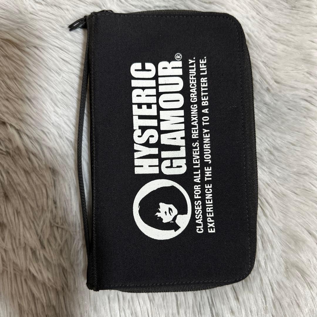 HYSTERIC GLAMOUR パスポート ケース ブラック