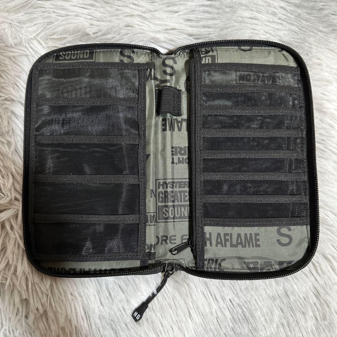 HYSTERIC GLAMOUR パスポート ケース ブラック