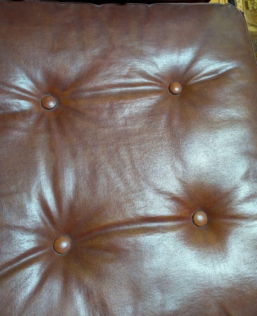 ヴィンテージ　１人掛け　ソファ　革張り【レア】10/4迄出品