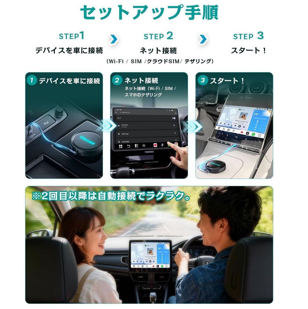 Ottocast P3 Pro ＋　リモコンセット　オットキャスト